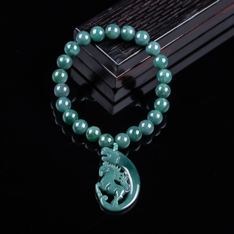 Jewelry & Watches Sp Z Oo Opinie - Naturalny Jadeit Niebieski Wodny Znak Zodiaku