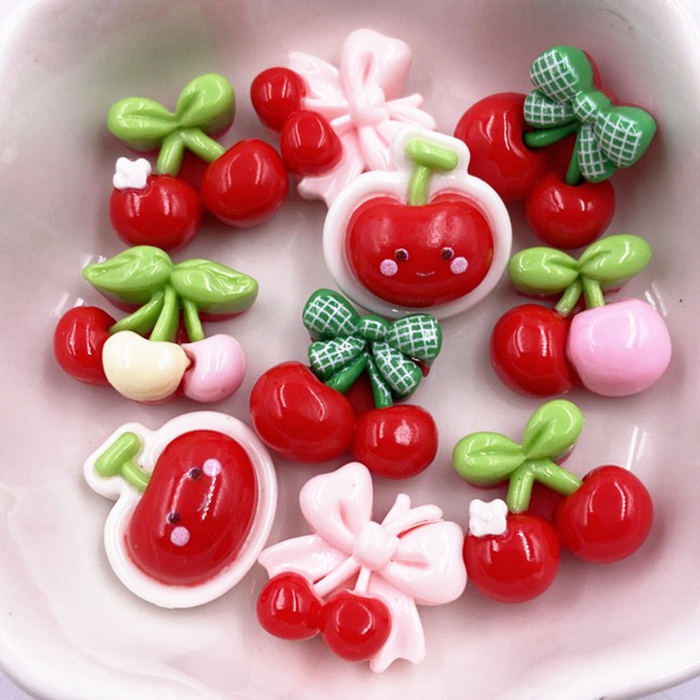 Paradise Jewelry & Watches Llc - 24 szt. Kolorowe Kawaii Kreskówkowe Kokardki