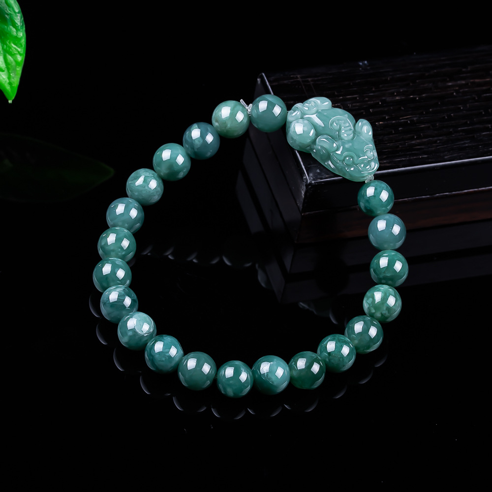 Jewelry & Watches Sp Z Oo Opinie - Naturalna bramka z jadeitu birmańskiego Pixiu,