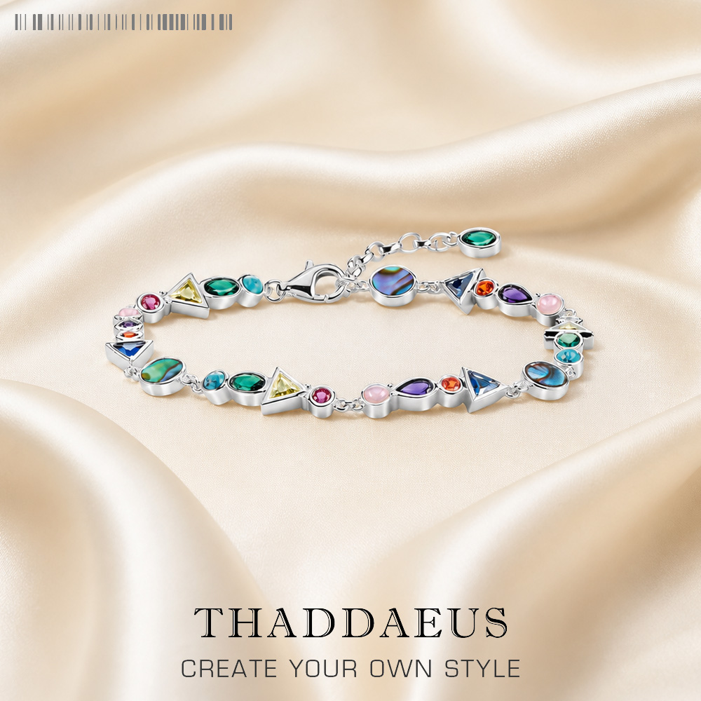 Paradise Jewelry & Watches Llc - Bransoletki Paradise Journey Nowy kolorowy łańcuszek