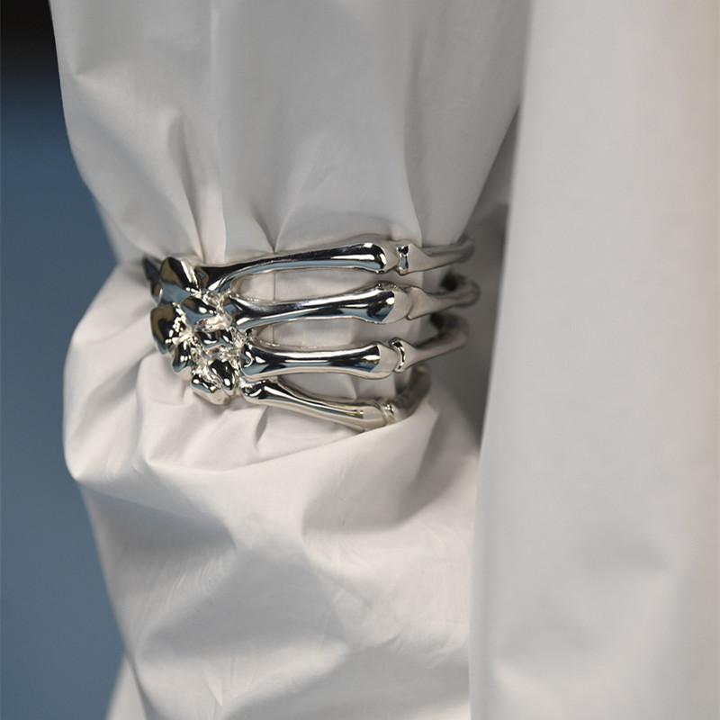 Gothic Skull Ring - Nowa bransoletka Punk Dark Skull Ghost