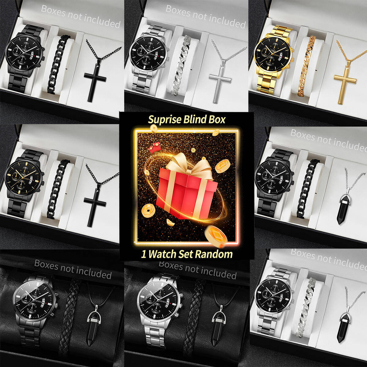 Jewelry Watches Box - Zegarek niespodzianka w pudełku - 3