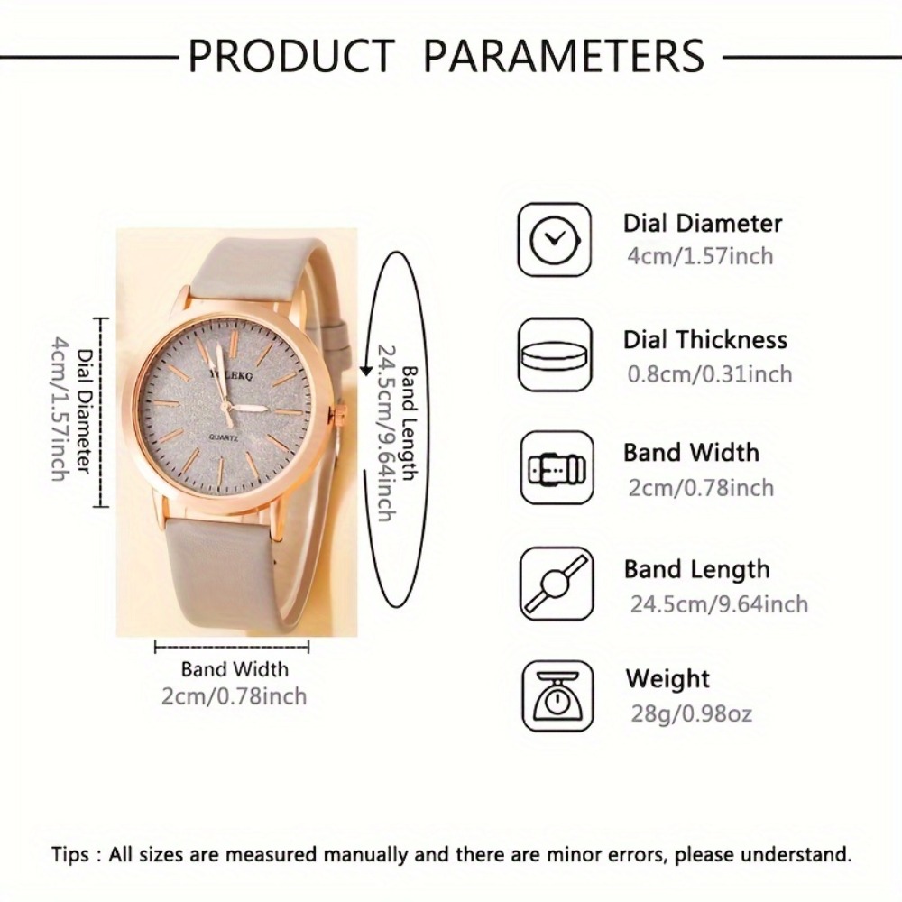 6-częściowy zestaw eleganckich – Unique Jewelry Watches recenzja i cena
