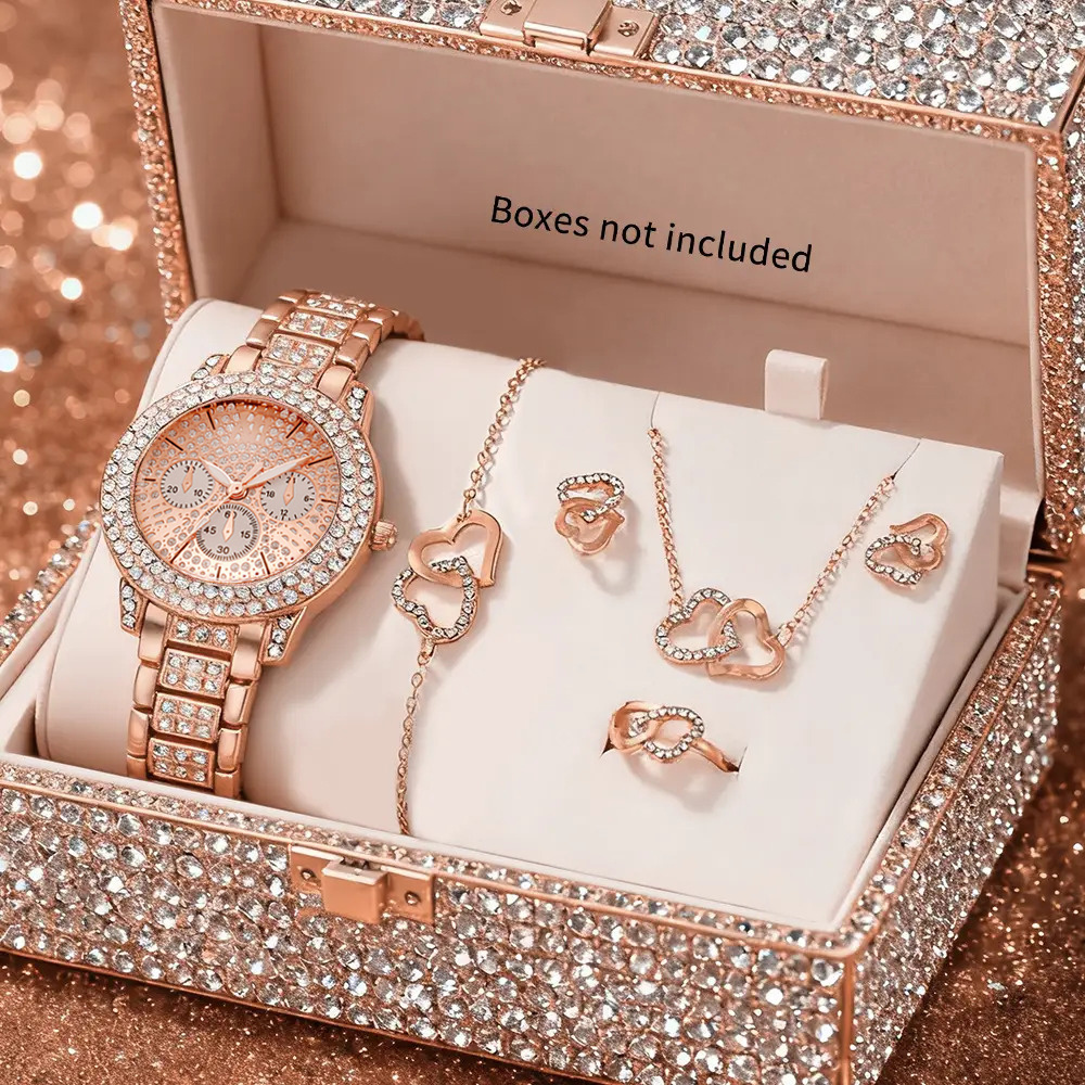6-częściowy zestaw zegarków i  – Unique Jewelry Watches recenzja i cena