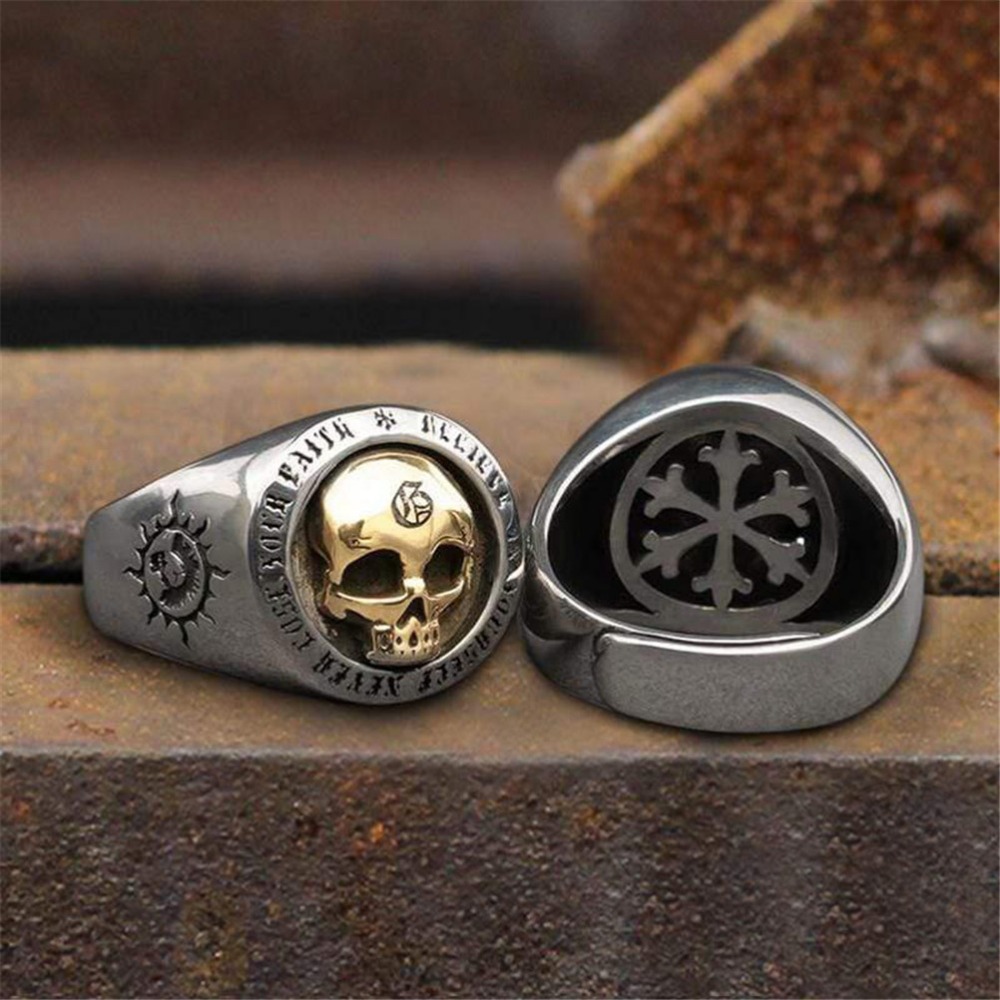 Pierścionek Czaszka Srebro Pró – Gothic Skull Ring recenzja i cena