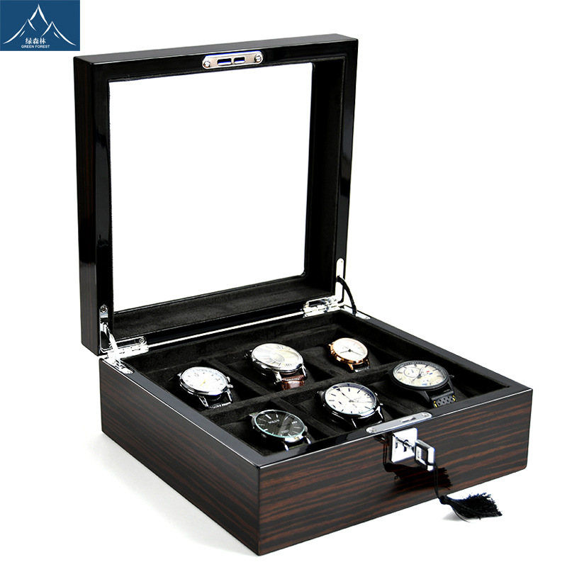 Hxl drewniana szkatułka na zeg – Jewelry Watches Box recenzja i cena