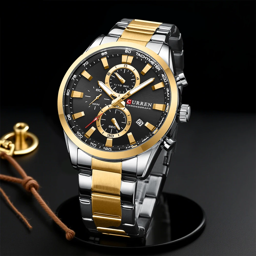 CURREN Casual Quartz Chrono Sp – Jewelry For Watches recenzja i cena