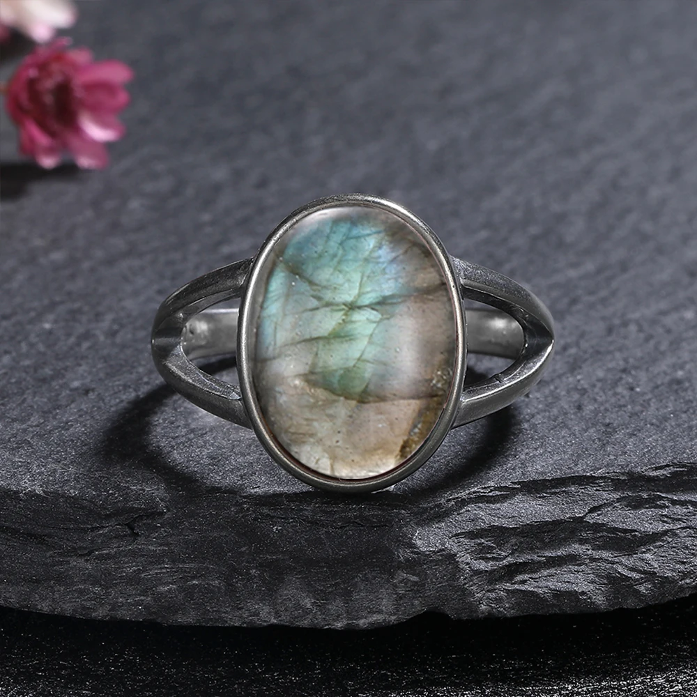 Pierścionki ze srebra próby S9 – Turquoise Stone Ring recenzja i cena