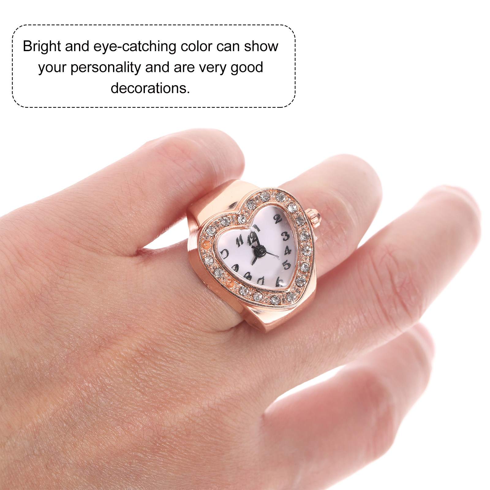 Mini zegarek na palec, stylowy – Unique Jewelry Watches recenzja i cena