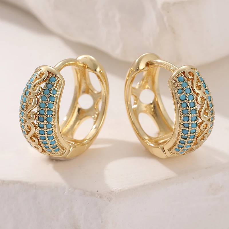 Modne zielone syntetyczne turk – Turquoise Stone Ring recenzja i cena