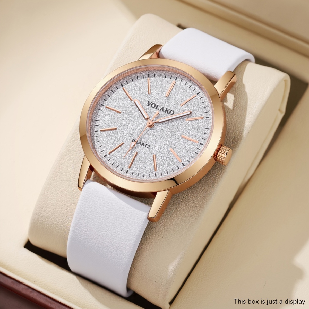 Damski zegarek kwarcowy z okrą – Unique Jewelry Watches recenzja i cena